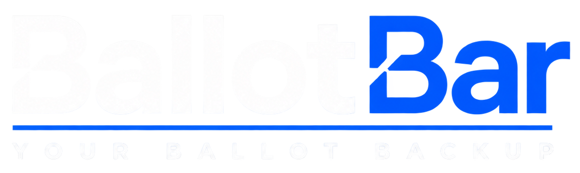 BallotBar — Your Ballot Backup